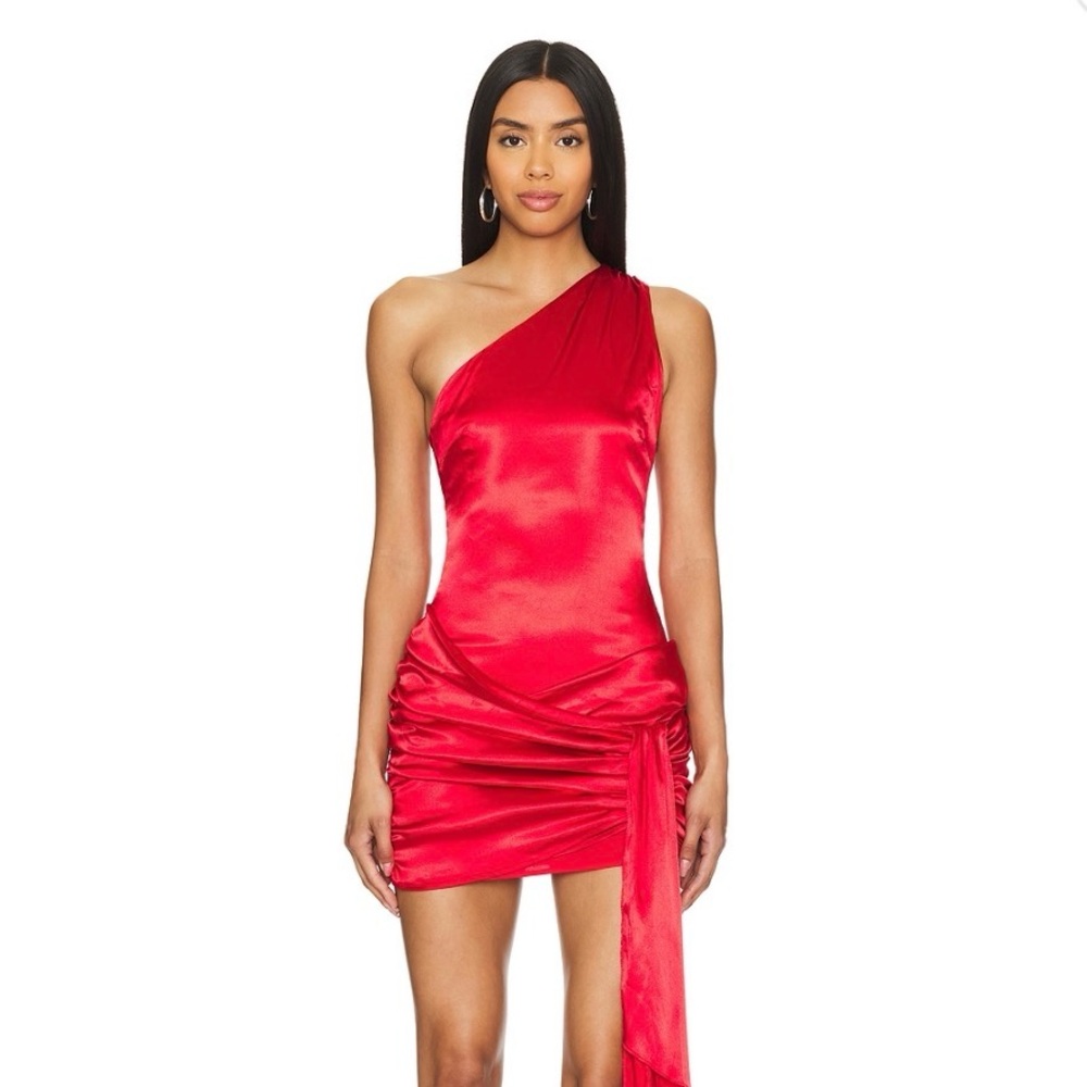 REVOLVE Dannika Mini Dress in Red